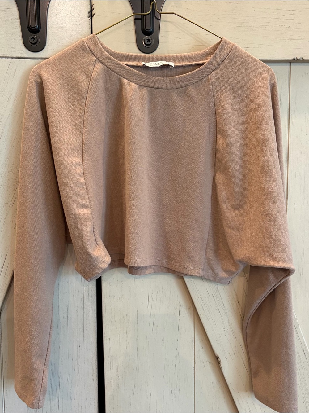 Paper Crane Cropped Sweatshirt Size Small